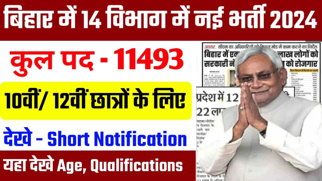 Bihar 14 Vibhag Upcoming Vacancy 2024