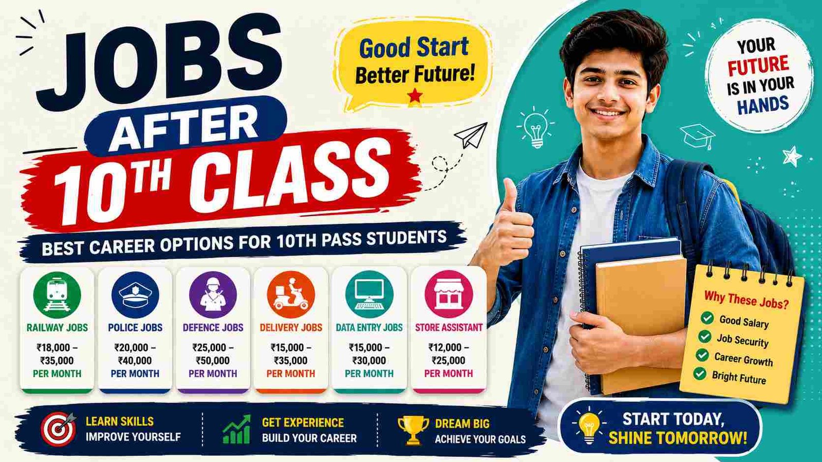 jobs after 10thclass