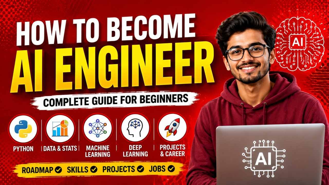 How to Become an AI Engineer | Complete Guide for Beginners