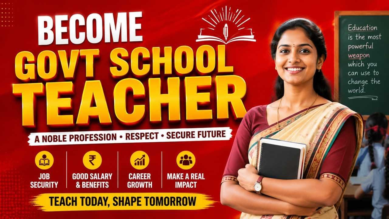 How to Become a Government School Teacher in India